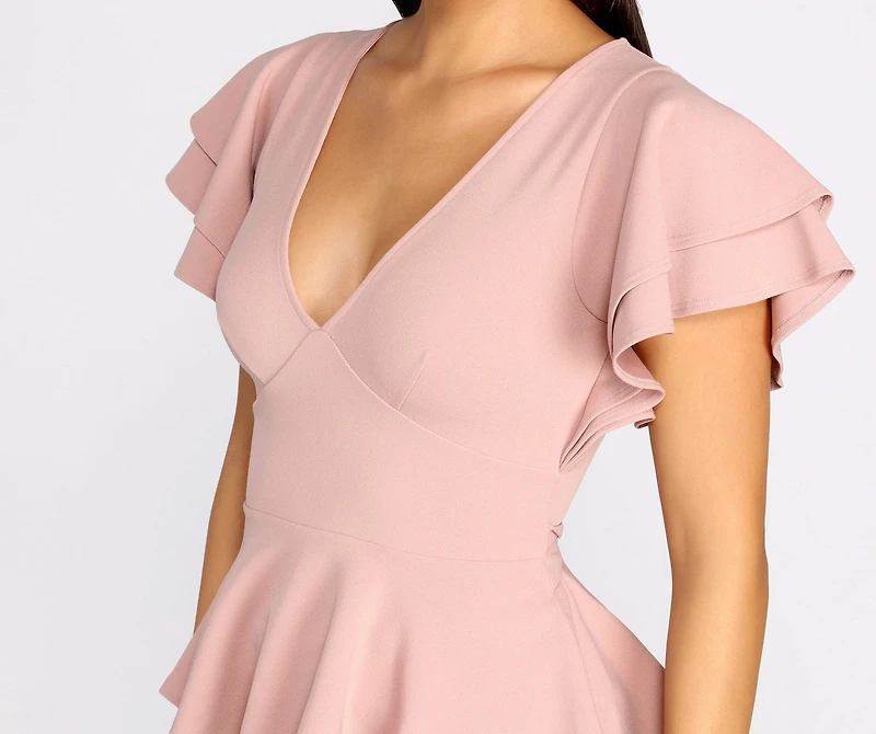 Get That Classic Vibe Peplum Top