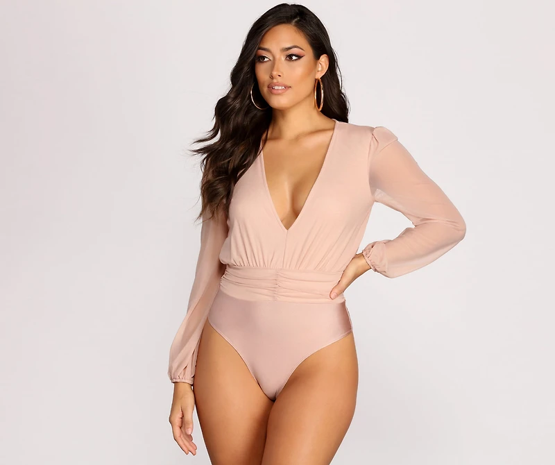 Miss Me Mesh Bodysuit