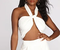 My Element Convertible Crop Top