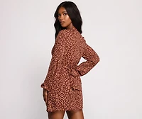 Purrfect Match Leopard Print Tunic