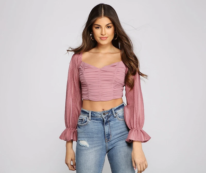 Bohemian Crochet Cutie Crop Top