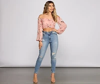 Effortless Style Floral Crop Top