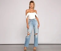 Classy Chic Off-The-Shoulder Corset