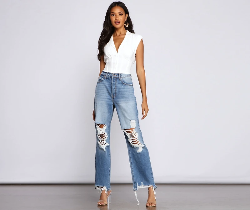 Preppy And Chic Crop Top