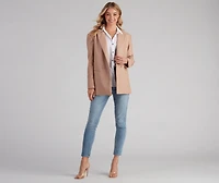 Classic Button-Down Linen Top