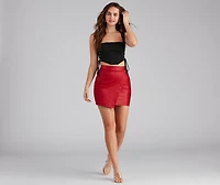 Another Drink Lace-Up Ponte Bustier