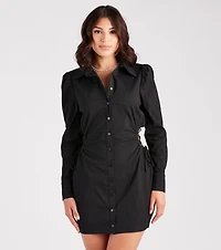 Stylish Surprise Lattice Side Tunic Top
