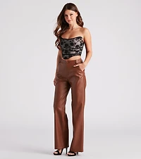 Love Me Lace Mesh Corset Top