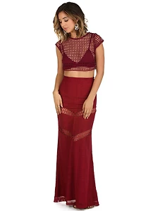 Natural Love Crochet Crop Top