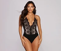 Eyelash Lace Bodysuit
