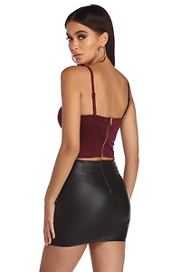 Hard To Get Bustier Top