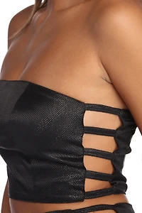 Not Your Side Chick Crop Top