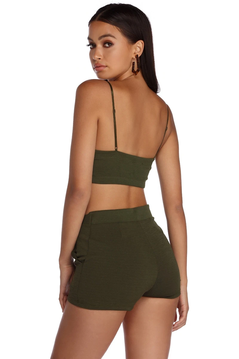 Knot For You Crop Top