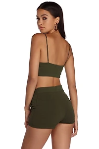 Knot For You Crop Top