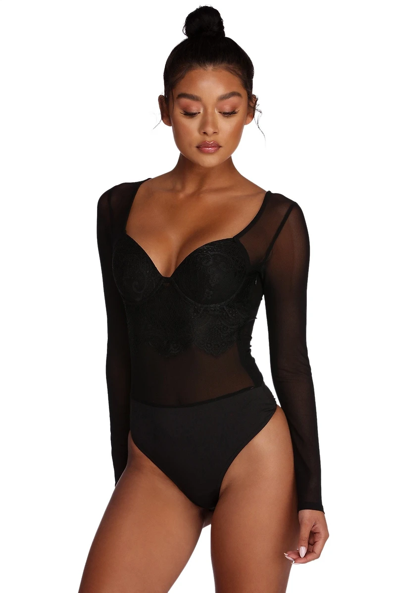 What An Angel Bustier Bodysuit