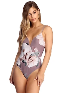 Flirty Floral Bodysuit