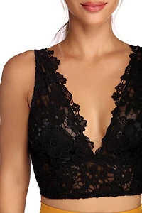 Cropped Crochet Top