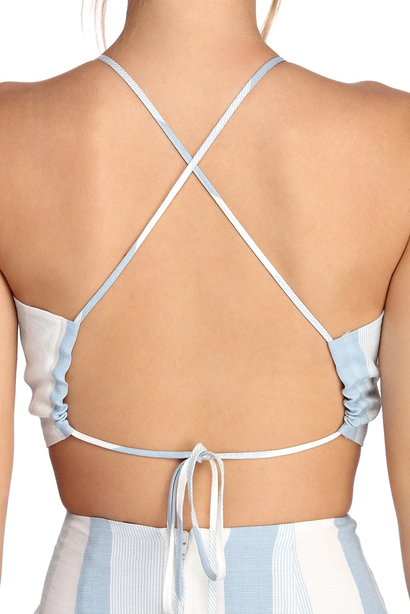 Fall Line Crop Top