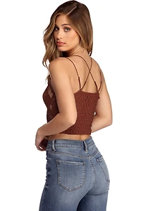 Crochet All Day Crop Top