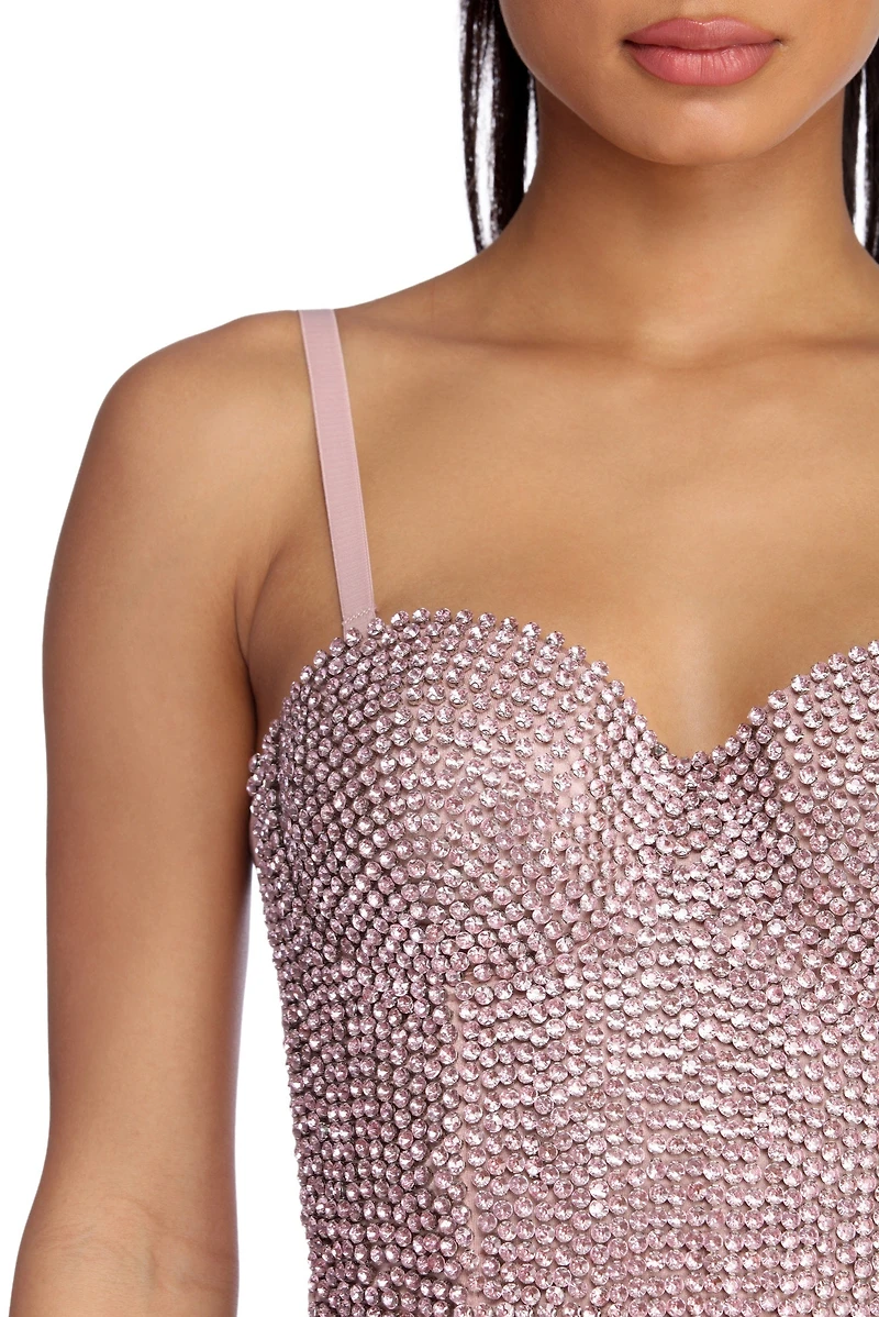 Feeling Fine Rhine Bustier Top