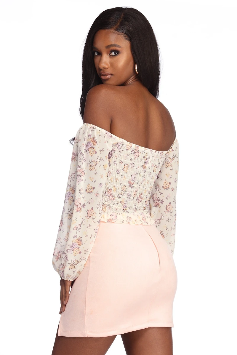 Sweet Stuff Smocked Blouse