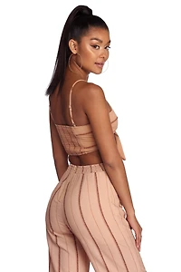 Border Theory Crop Top