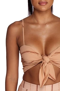 Border Theory Crop Top