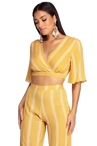 Bohemian Vibes Crop Top