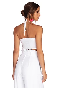 Feeling Fresh And Fab Halter Top