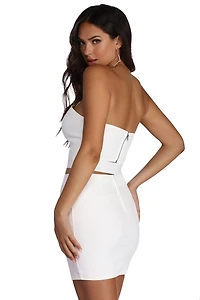 Sweet Stuff Banded Crop Top