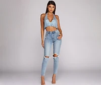 Off The Chain Mail Top