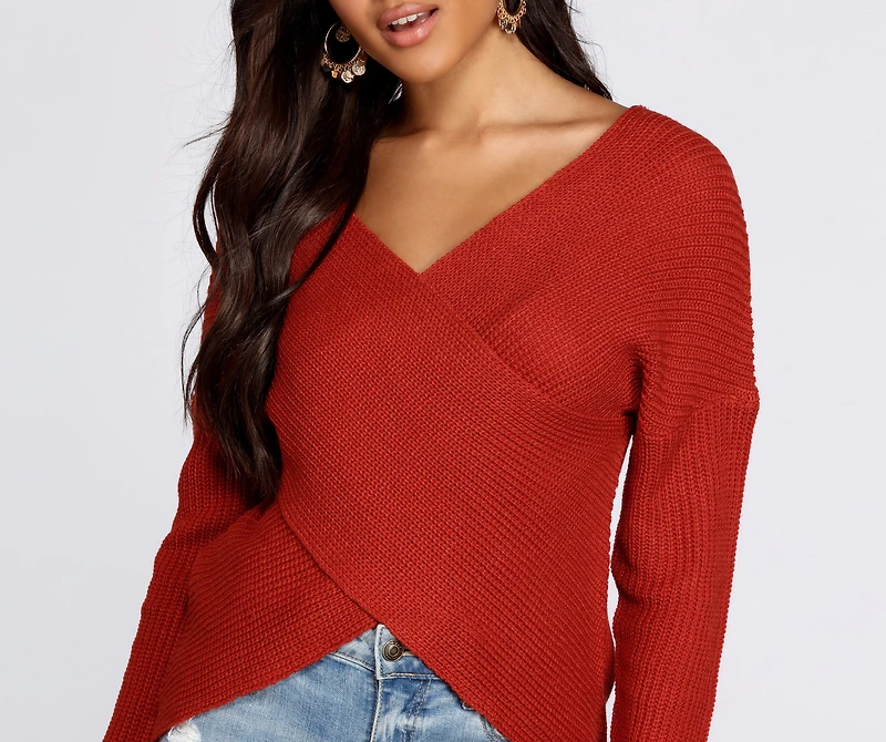 Cross 'Em Off Pullover Sweater