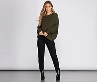 Knot Thinking About You Sweater