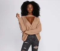 Knot Thinking About You Sweater