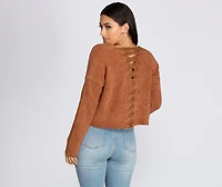Chic Chenille V-Neck Sweater