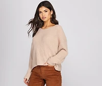Knot So Innocent Knit Sweater