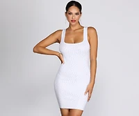 Bring The Heat Sweater Dress