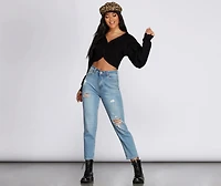 Cutie A Cropped Cardigan