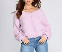 Chillin' With You Chenille Sweater