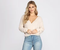 Wrapped Around My Heart Sweater
