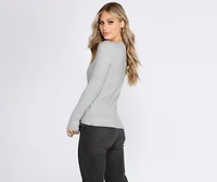 Knit For The Basics Top