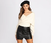 Stylish Beauty Cropped Sweater