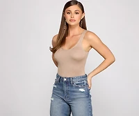 Lace-Up Chic Sleeveless Bodysuit