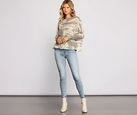 Major Tie Dye Moment Crew Neck Sweater