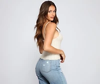 Keeping Knit Real Ribbed Cami