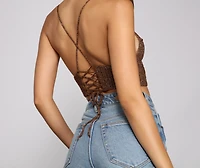 Living Luxe Lurex Bustier