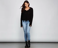 Major Destruction Knit Sweater