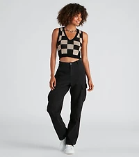 Object Of Style Checkered Vest