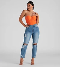 Sweet Spot Sweater Knit Bustier