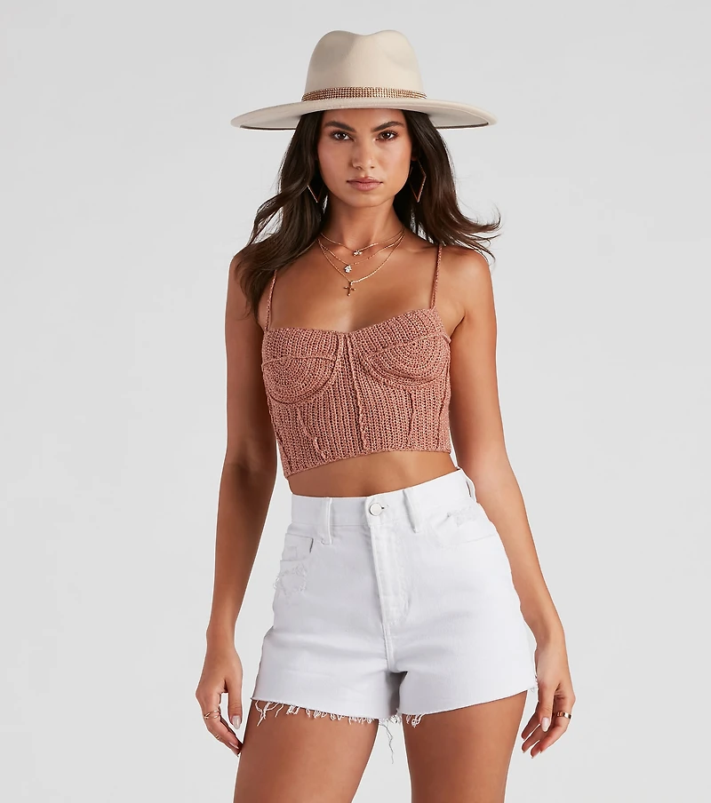 Living Luxe Lurex Bustier